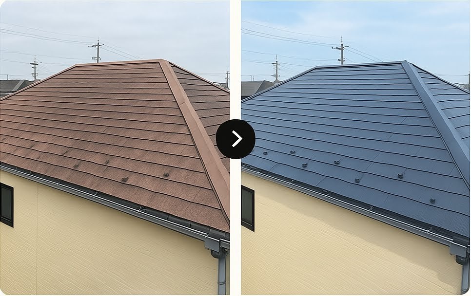 屋根塗装事例